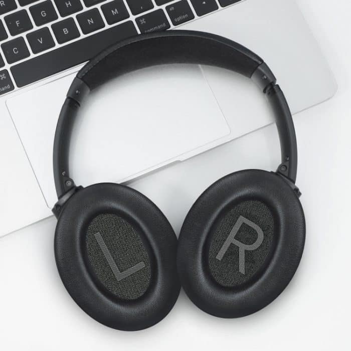 Für BOSE QC45 1 paar Kopfhörer Schwamm Ohrenschützer Leder Abdeckung – Bild 5