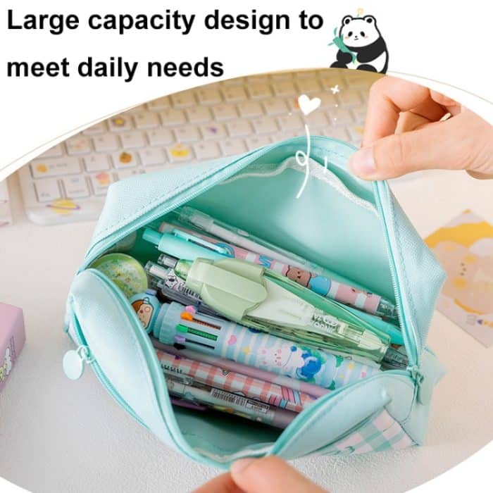 Federmäppchen mit großer Kapazität, mehrschichtig, wasserdicht, Cartoon-Federmäppchen – Bild 3