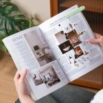 Lesezeichenclip aus Silikon, automatische Seitenaufzeichnung, Lesetool, 3pcs Rose Red + Yellow + Blue, 3pcs Green + Pink + Orange, 6pcs /Set – Bild 6