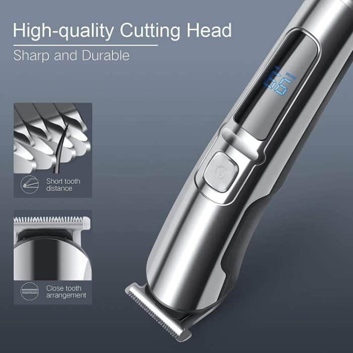 6 in 1 Wasserdichtes Elektrisches Haarschneideset Für Männer Nasenhaarschneider Schnurrbartschneider Körperrasierer, 8688, 8788, 8988 – Bild 3