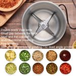 Einzeltasse Kreuzmesser Kleine elektrische Kaffeemühle Kaffeebohnenkörner Feinmahlpulvermaschine, EU Plug, US Plug, UK Plug – Bild 4