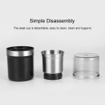 Einzeltasse Kreuzmesser Kleine elektrische Kaffeemühle Kaffeebohnenkörner Feinmahlpulvermaschine, EU Plug, US Plug, UK Plug – Bild 5