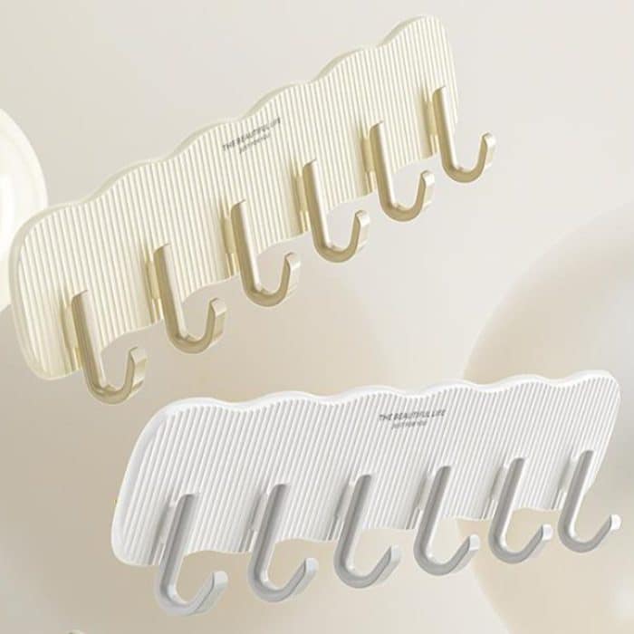 Feste Haken zum Aufhängen und Aufbewahren im Badezimmer – Bild 2