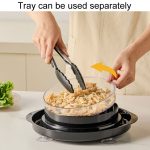 Saugnapf an der Unterseite, multifunktionaler Hähnchenbrust-Salatzerkleinerer, manueller Fleischwolf – Bild 6