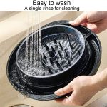 Saugnapf an der Unterseite, multifunktionaler Hähnchenbrust-Salatzerkleinerer, manueller Fleischwolf – Bild 7