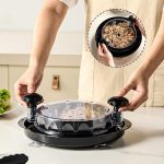 Saugnapf an der Unterseite, multifunktionaler Hähnchenbrust-Salatzerkleinerer, manueller Fleischwolf – Bild 9