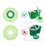 Für Libman Tornado Spin Mop Mikrofaser Mopp Pad Ersatzteile – Bild 2