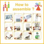 Halloween-Spardose für Bargeld, Geschenk, zum Selbermachen, lustige Urlaubs-Geldkasse, inklusive 50 transparenten Beuteln – Bild 6