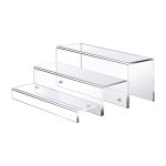 Acryl 3 Schicht Wein Schrank Flasche Rack für Bar Figur Display