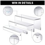 Acryl 3 Schicht Wein Schrank Flasche Rack für Bar Figur Display – Bild 3