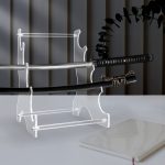 4-lagiger Lichtschwert-Ausstellungsständer, Acryl-Spielzeugregal – Bild 5