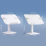 Multifunktionales, einziehbares und winkelverstellbares Lesebücherregal für Kinder, White Basic, Pink Basic, Blue Basic, White Upgrade, Pink Upgrade, Blue Upgrade – Bild 2