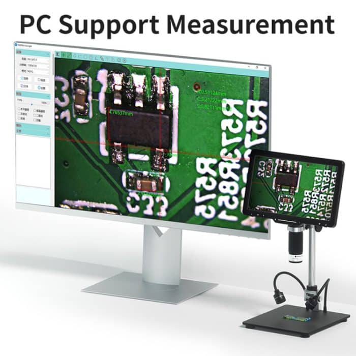 10,1-Zoll-Bildschirmreparatur-Digital-Elektronenmikroskop – Bild 14