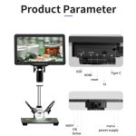 10,1-Zoll-Bildschirmreparatur-Digital-Elektronenmikroskop – Bild 3