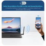 COMFAST CF-940F 300Mbps WiFi6 USB Adapter 2,4 GHz WiFi Antenne Drahtlose Netzwerkkarte – Bild 7