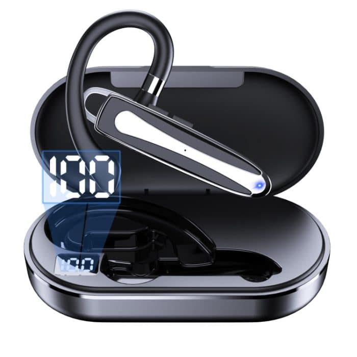 Bluetooth-Kopfhörer mit Digitalanzeige, Ladefach, kabelloser Kopfhörer zur Geräuschunterdrückung im Auto, 530-1 with Charging Box – Bild 1