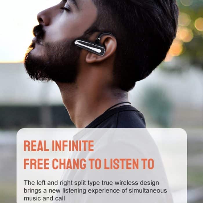 Bluetooth-Kopfhörer mit Digitalanzeige, Ladefach, kabelloser Kopfhörer zur Geräuschunterdrückung im Auto, 530-1 with Charging Box – Bild 2