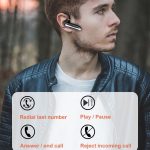 Bluetooth-Kopfhörer mit Digitalanzeige, Ladefach, kabelloser Kopfhörer zur Geräuschunterdrückung im Auto, 530-1 with Charging Box – Bild 11