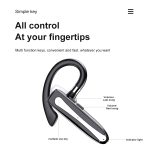 Bluetooth-Kopfhörer mit Digitalanzeige, Ladefach, kabelloser Kopfhörer zur Geräuschunterdrückung im Auto, 530-1 with Charging Box – Bild 6