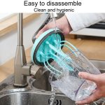 Home Backen Creme Whipper Küche Halbautomatische Hand Ei Schneebesen Mischen Stick – Bild 7