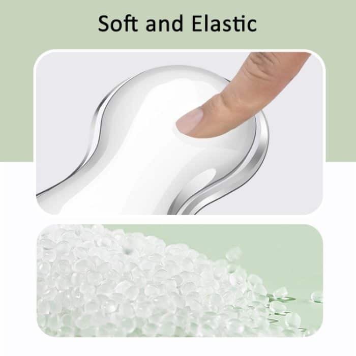 Coole Silikon-Handgelenkauflage für die Tastatur, Mauspad lindert die Ermüdung des Handgelenks., Small Transparent, Small Transparent Gray, Small Green, Large Transparent, Large Transparent Gray, Large Green – Bild 6