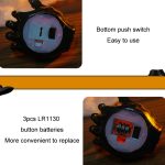 Halloween LED Kerzenlicht Geist Festival Dekoration Palm Rest Nachtlicht Horror Layout Prop, Palm Rest (White), Palm Rest (Black) – Bild 3