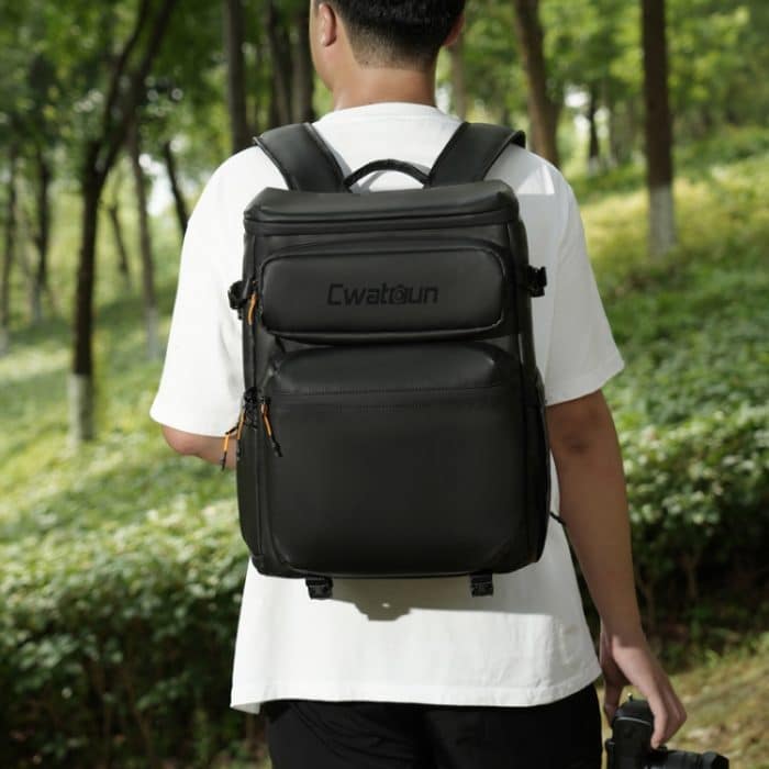 Cwatcun D141 Schultertasche für Drohnen, große Kapazität, multifunktionale, wasserdichte Fotografie-SLR-Kameratasche, D141 – Bild 2