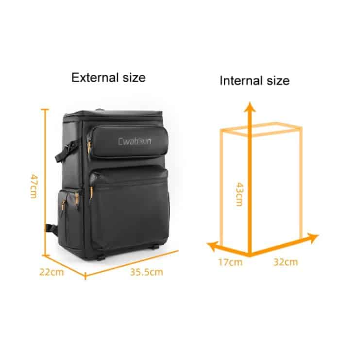 Cwatcun D141 Schultertasche für Drohnen, große Kapazität, multifunktionale, wasserdichte Fotografie-SLR-Kameratasche, D141 – Bild 11