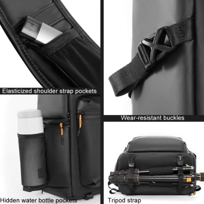 Cwatcun D141 Schultertasche für Drohnen, große Kapazität, multifunktionale, wasserdichte Fotografie-SLR-Kameratasche, D141 – Bild 10