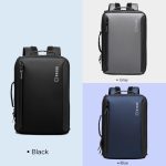 Ozuko Business Laptop USB Rucksack Männer Schultasche – Bild 2