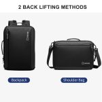 Ozuko Business Laptop USB Rucksack Männer Schultasche – Bild 4