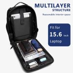 Ozuko Business Laptop USB Rucksack Männer Schultasche – Bild 5
