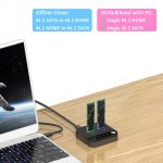 SSD-Kopiermaschine M.2 SATA/NVME Gegenseitiges Kopieren Klonen Online Lesen/Schreiben HDD Gehäuse – Bild 7