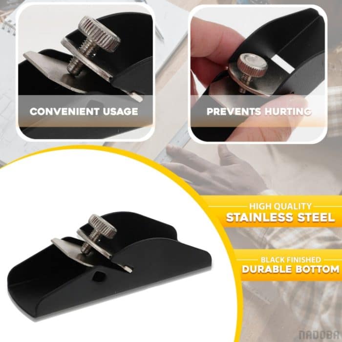 Mini-Trimmwerkzeug für die Holzbearbeitung, handgefertigter Holzhobel – Bild 4