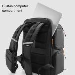 Cwatcun D132 DSLR-Kamera-Rucksack, Hartschalen-Crashproof, wasserdicht, Dekompressions-Schulter-Fototasche, 1st Generation Large Black, 2nd Generation Large Black – Bild 6