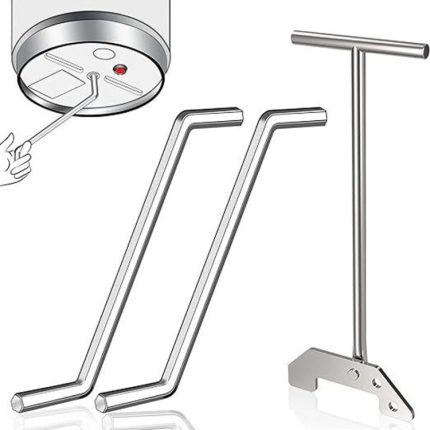 Müllentsorger-Entklemmungsschlüssel zum Entfernen von Verstopfungen über der Spüle, 3 In 1, 1pc