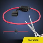 130 teile/satz Flachsicherung AWG Sicherungshalter – Bild 7