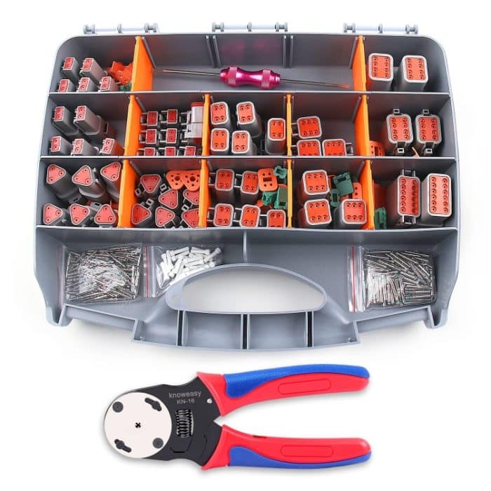 TBD0605289101A.jpg 338-teiliges DT-Anschluss-Kit-Crimpwerkzeug-Set – Bild 1