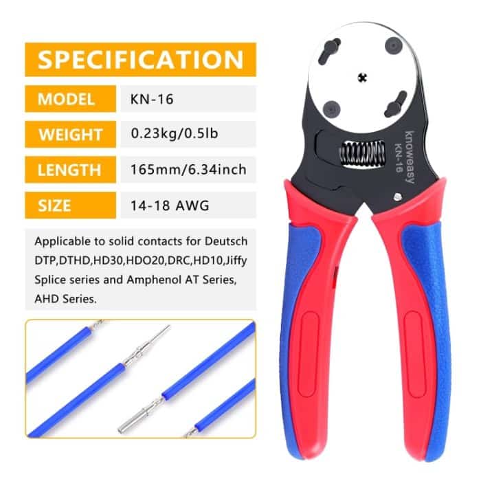 338-teiliges DT-Anschluss-Kit-Crimpwerkzeug-Set – Bild 6