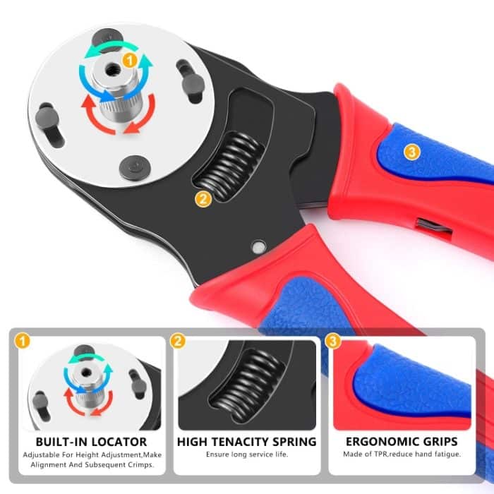 338-teiliges DT-Anschluss-Kit-Crimpwerkzeug-Set – Bild 7