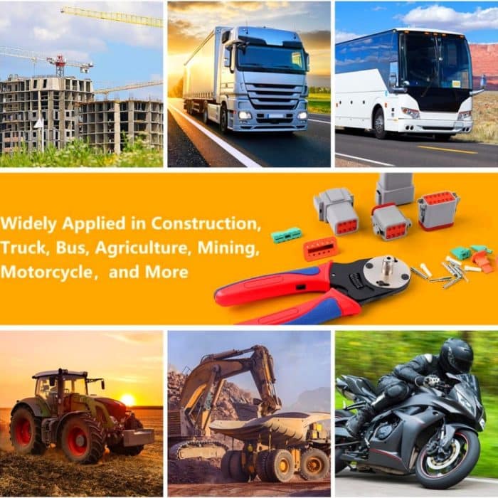 338-teiliges DT-Anschluss-Kit-Crimpwerkzeug-Set – Bild 10