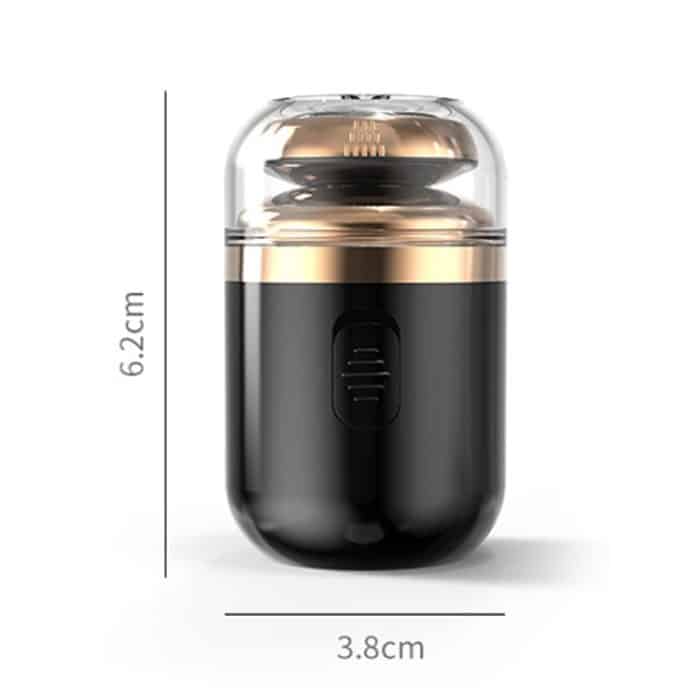 TY-500 2 in 1 Mini Tragbarer wiederaufladbarer Elektrorasierer – Bild 2