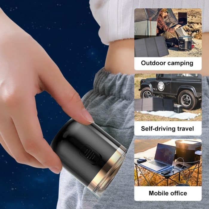 TY-500 2 in 1 Mini Tragbarer wiederaufladbarer Elektrorasierer – Bild 6