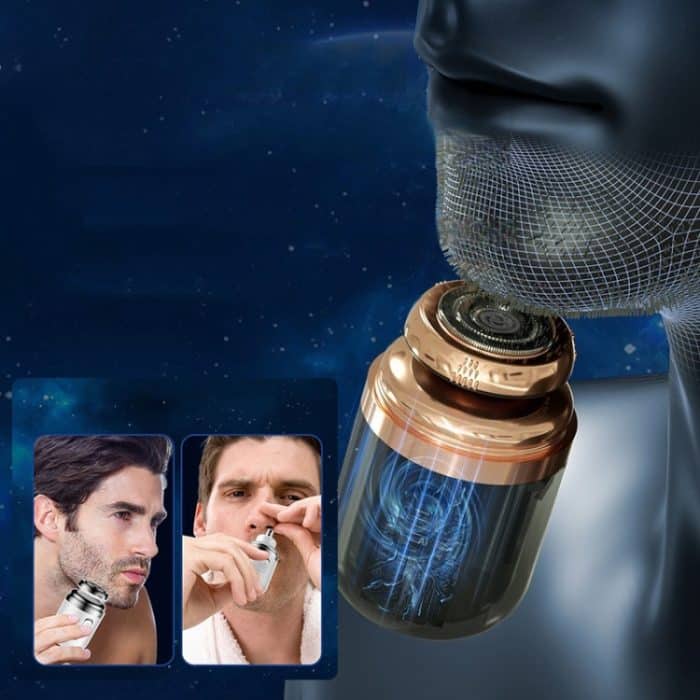 TY-500 2 in 1 Mini Tragbarer wiederaufladbarer Elektrorasierer – Bild 8