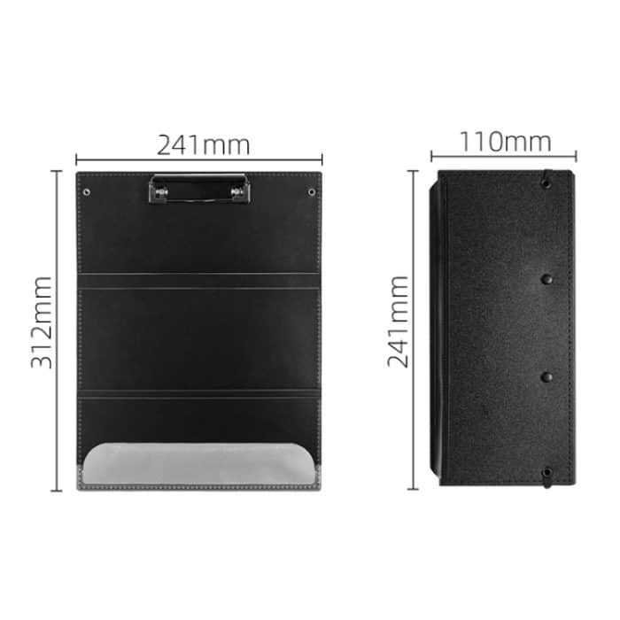 Klemmbrett für Krankenschwestern im Briefformat, dreifach faltbar, Klemmbrett für Krankenschwestern im Taschenformat – Bild 3