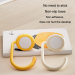 Abnehmbarer Kleiderbügelhaken für den Schreibtisch, ohne Lochung, für Schultaschen von Schülern – Bild 6