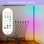 5V Bluetooth Wand Ecke Umgebungs Licht APP Fernbedienung Schlafzimmer Stehlampe, 1.42m – Bild 6