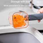 Küche Edelstahl Langen Griff Einzel Köpfe Gemüse Und Obst Schäler – Bild 6