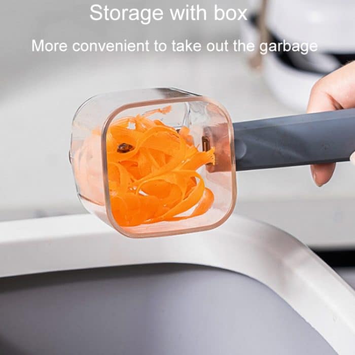 Küche Edelstahl Langen Griff Einzel Köpfe Gemüse Und Obst Schäler – Bild 6