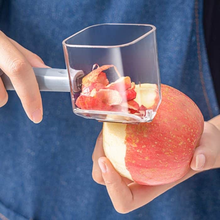 Küche Edelstahl Langen Griff Einzel Köpfe Gemüse Und Obst Schäler – Bild 8